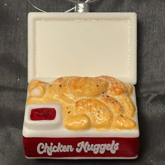 Box of chicken nuggets ornament - Picture 1 of 4